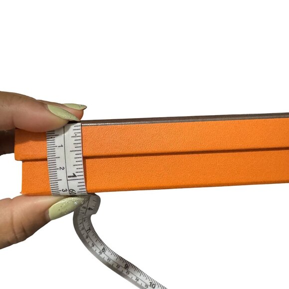 Hèrmes Authentic Empty Tie Gift Jewelry Accessory Container Box Size 7.7x6x1.3 - Picture 7 of 7